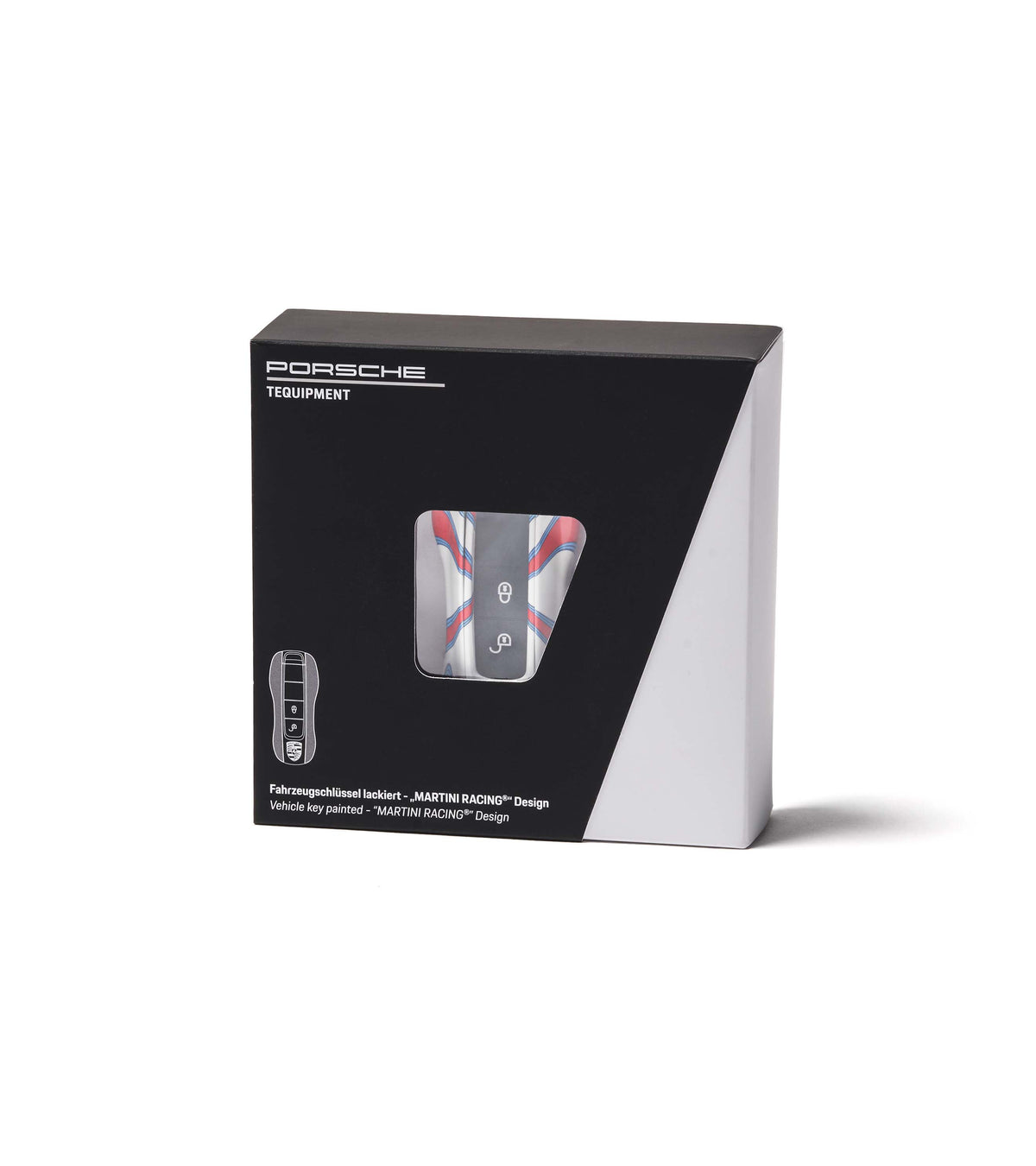 Porsche Painted Vehicle Key Sides in Design Edition “MARTINI RACING®” — Porsche Martini 290