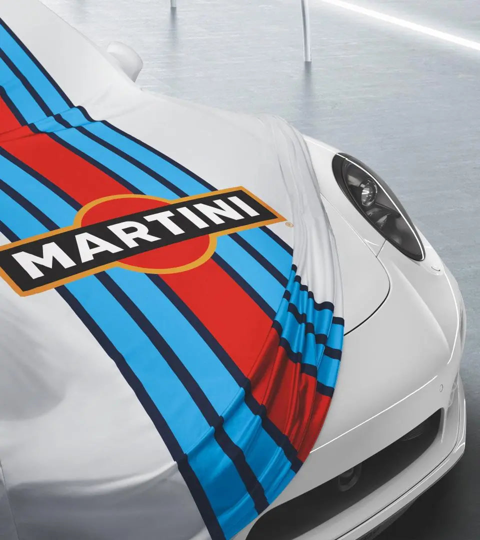 Porsche Indoor Car Cover in Martini Racing Design for 911 — Porsche Martini 294