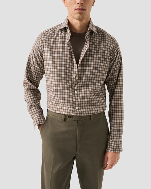 Check Signature Flannel Shirt – Wide Spread